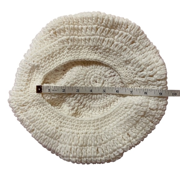 NEW Handmade Hand-knit Warm Wool Hats Women Multicolor Colors Lot of 3 - Picture 6 of 9